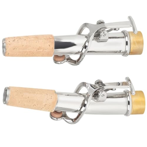 Kit de remplacement Alipis pour parties de soprano avec embouchures durables en métal argenté