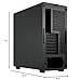 Fractal Design Epoch Black Solid - High Airflow PC Gaming Case - Mesh Front Panel - Three Momentum 12 Fans Included - Spacious Interior - ATX/mATX/ITX Support