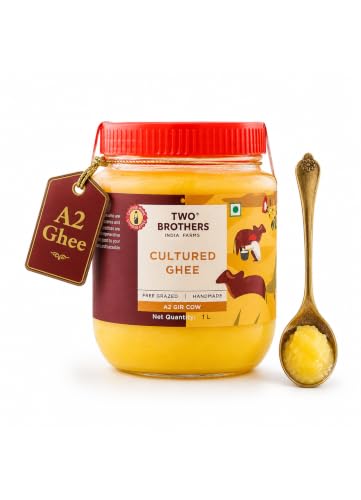 A2 Ghee Butter Grass Fed | Gut Friendly | High Smoking Point | Non GMO | Omega 3 | 2 lb