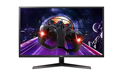 Monitor Gaming LG Ultragear 32MP60G-B. Panel VA: 1920 x 1080 px (FHD), 16:9, 250 CD/m2, 1.200:1, 75Hz (O/C 165Hz), 5ms (1ms con MBR). Entradas: DP x1, HDMI x2. AMD Freesync. Regulable en Inclinación