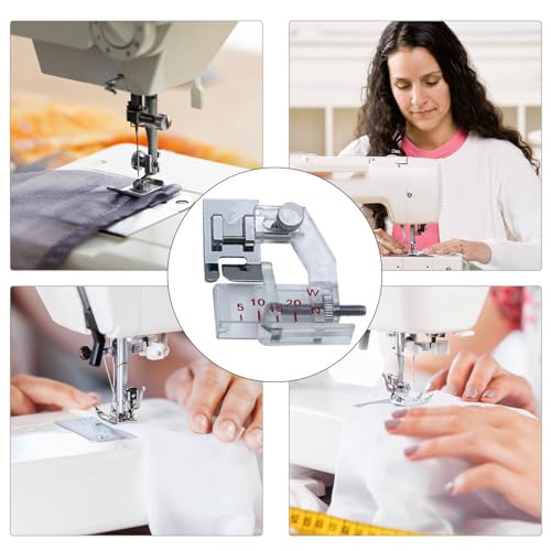 3 Piezas Pie Prensatelas para Cinta Bies Ajustable miniatura 4