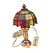 Produktbild Newin Star Puppenhaus Tischlampe, 1:12 Puppenhaus Miniatur Lampe von Regenschirm Form 12V Traditionelle Tischlampe Puppenhaus Zubehör