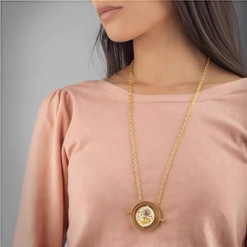 Image of 1PCS Aesthetic Accessories, Time Converter Hourglass Necklace, Morse Code Anime Necklace, Girl Fashion Pendant Metal Chain