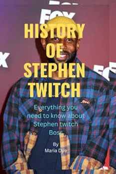 Paperback History of Stephen Twitch: Everything you need to know about Stephen twitch Boss [Large Print] Book