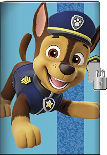 Children's Digital Watch + Pen + Secret Diary Paw Patrol | Children's Watch Paw Control | Set of 6 Colours Stationery + Diary | Children's Wristwatch | Official Licensed2