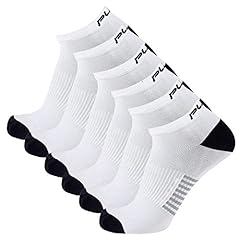 6 Pairs - White