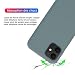 JESOHO Funda Silicona para iPhone 11, Silicone Case para iPhone 11, Carcasa...