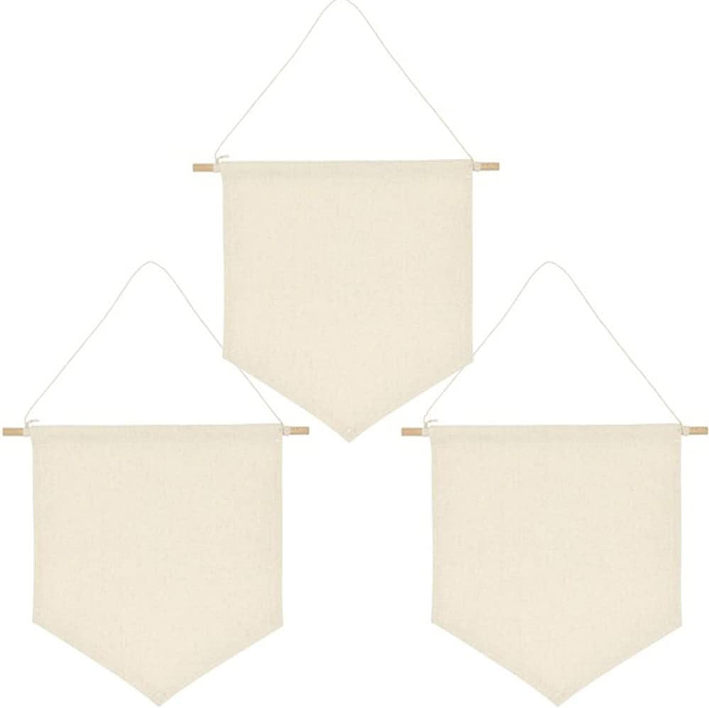 2pcs Cotton Canvas Wall-Mounted Brooch,Wall Hanging Jewelry Display Storage Set for Pin and Brooch Collections(A)