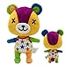 letaowl Peluche 8" Cartoon Stitches Arcobaleno Orso Animale Crossing Nuovi Orizzonti Peluche Giocattoli Morbido Ripieno Bambola per I Bambini