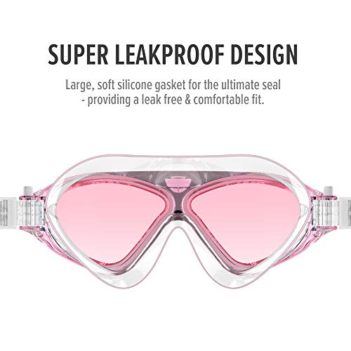 Image of OutdoorMaster Swim Mask - Wide View Swimming Mask & Goggles Anti-fog Waterproof