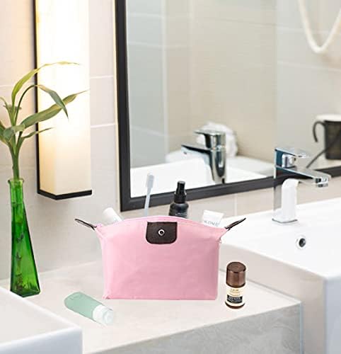 Miniatura 3 de YAODHAOD Bolsa de maquillaje a granel, bolsa de almacenamiento impermeable para cosméticos, con cremallera, organizador de artículos de tocador de