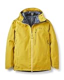 Rab Men’s Latok Alpine GTX Jacket - Gore-Tex Waterproof Breathable Coat for Climbing & Mountaineering - Dark Pollen - Medium