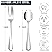 Hiware 24-piece Forks and Spoons Silverware Set, Food Grade Stainless Steel Flatware Cutlery Set for Home, Kitchen and Restaurant, Mirror Polished, Dishwasher Safe