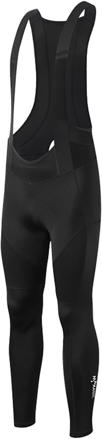 YKYWBIKE Men's Cycling Bib Pants 4D Padded Riding Pants for Men,Cycling Tights with Pockets,Bike Pants for Men Cycling