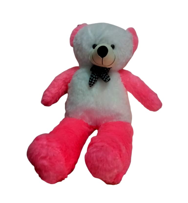 BACK BANCHERS Ultra Soft Lovable & Huggable 5 Feet Teddy for Kids Baby Girl and Boy, Wife, Girlfriend for Birthday Wedding Anniversaries and Valentines Day Gift (5 Feet) (Pink White) (B0CJ3VVDY1) Amazon Price History, Amazon Price Tracker