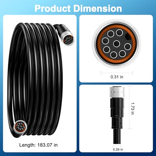 Cable Ethernet para Embarcaciones 16 pies vhbw miniatura 3