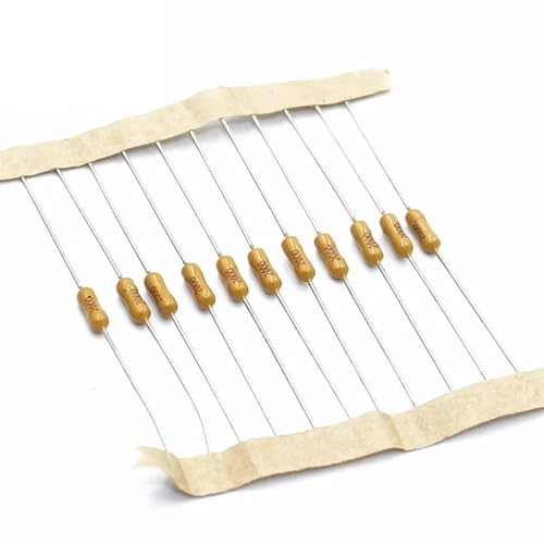 Fusible axial temporisé T7A jaune 2.4x7mm 125V 250V plomb pour réparation carte électronique PCB