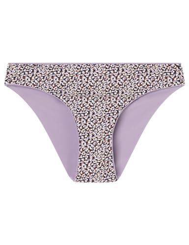 women'secret Braga Bikini clásica Reversible Lila Brief, Lavanda, XL para Mujer