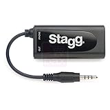 Stagg 21671 Adapter für E-Gitarre/Bass-Gitarre/Apple iPad/iPhone