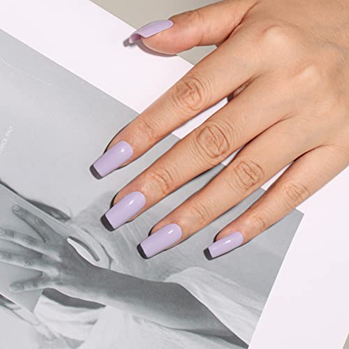 Maychao 15Ml Gel Nail Polish 1Pc Lavender Gel Polish Soak Off Uv Led Nail Polish Nail Art Starter Manicure Salon Diy At Home, 0.5 Oz #TOP3