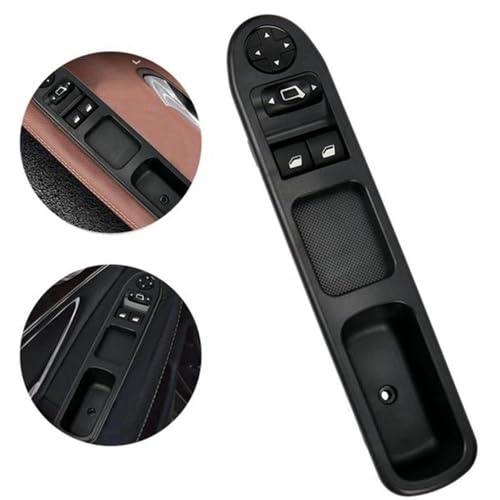 Interrupteur de lève-vitre électrique Peugeot 207 mécanisme commande double vitre - 5