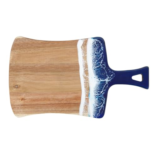 Tabla para Cortar Cocina Madera Acacia Azul 36x21 cm miniatura 1