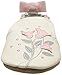 Robeez Baby-Girl's Crib Shoe, Rosealean Cream, 12-18 Months M US Infant