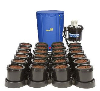 IWS 24 Pot Flood and Drain Growing System - Flexi Tank