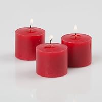 Algopix Similar Product 19 - Richland Set of 24 Votive Candles Red
