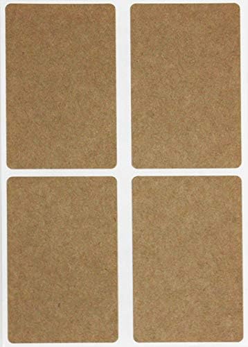 Royal Green Colour Coding Labels in 15 Colors - Rectangular Assorted Colored Label Stickers 7.5 cm x 5 cm 60 Pack