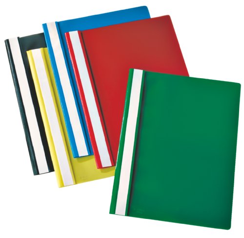 Esselte 15449 A4 Report Files - Assorted, Pack of 25