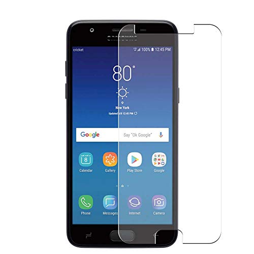 Puccy 3 Pack Anti Blue Light Screen Protector Film, compatible with Samsung Galaxy Amp Prime 3 2018 TPU Guard （ Not Tempered Glass Protectors ）
