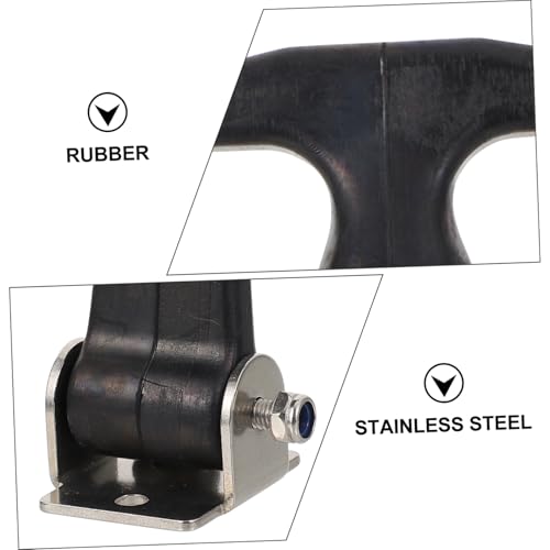 Image of DOITOOL 2Pcs T-Handle Draw Latches Stainless Steel Over Center Lock for Toolbox Tool Box Hasp with Brackets 5.31X3.14X0.98 Inch Industrial Hardware Draw & Tension Latches