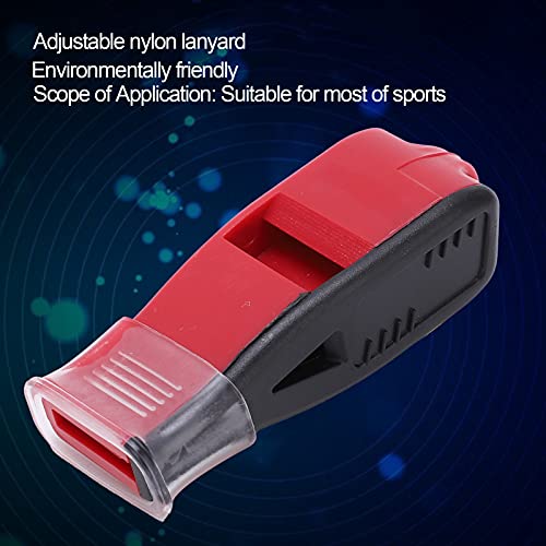 Silbato deportivo ajustable ligero de resina ABS con cordón miniatura 2
