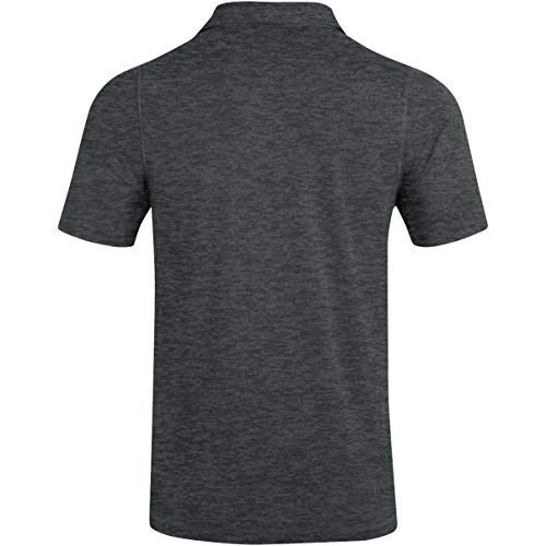 Men's Polo Shirt, Size 4XL, Anthracite Blend Grey - Image 2