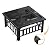 Flamaker Outdoor Fire Pit 32 Inch Patio Square Metal Firepit with Cover Poker & Grate Wood Burning Fireplace Backyard Stove for Outside Heating Camping