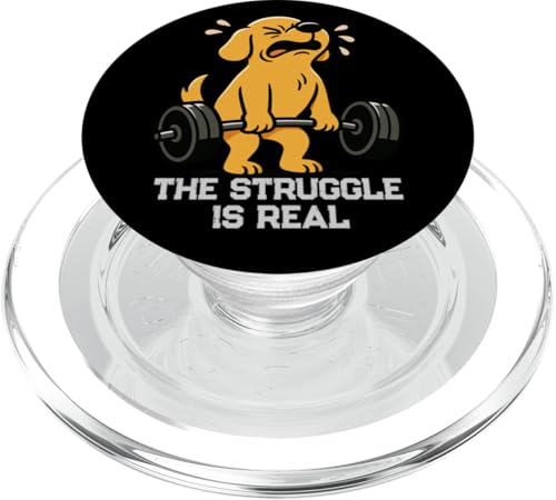 Labrador Palestra Ratto Sollevamento Deadlift Lotta É Reale Mamma Papà PopSockets PopGrip per MagSafe