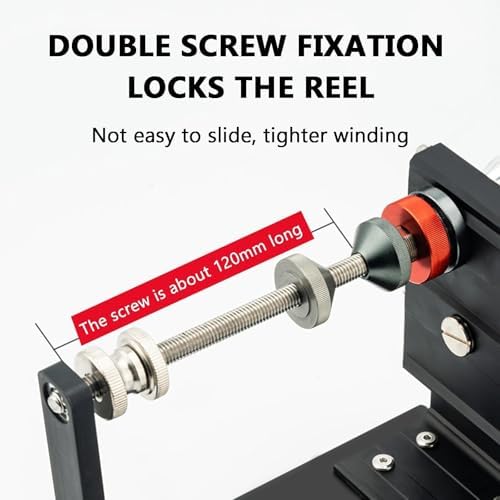 Fishing Line Spooler with Precision Unloading for Effortless Reel Maintenance & Smooth Casting Essential Tool for Anglers