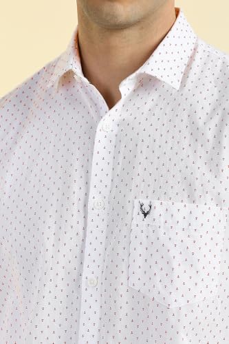 Image of Allen Solly Men Cotton Blend Regular Fit Shirt