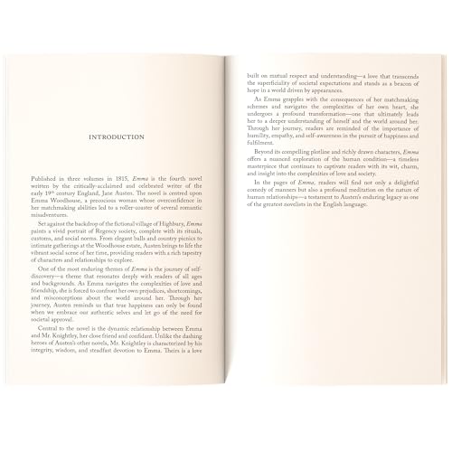 Image of Emma by Jane Austen | Classic Literature | Unabridged & Complete (384 Pages) | Paperback Edition with Premium Cover | Fiction Novel for Readers of All Ages (Classic Novels)