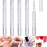 3ml Twist Pen Empty Transparent Nail Oil Pens Cosmetic Container Lip Gloss Eyelash Growth Serum Liquid Tube for Women Female Girls 5 Pack…