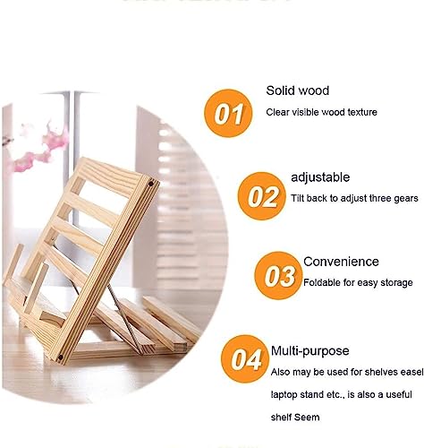 Recette durable sur étagère plate en bois anti-basculement