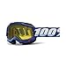 100% Accuri 2 Snowmobile Anti-Fog Goggles - Powersport Racing Protective Eyewear (DENVER - True Gold Lens)
