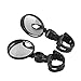2pcs Vélo Miroirs pour Scooter Électrique Arrière Réglable Miroir Réflecteur Orientable Guidon 5.3cm