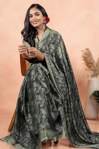 Image of MIRCHI FASHION Women Saree Floral Printed Chiffon | Breathable Lightweight Summer Sari for Office and Daily Use with Unstitched Blouse (Available in 20 Styles)