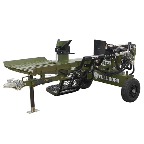 35 Ton 306cc Gas Log Splitter with 4-Way & 6-Way Wedges, Hydraulic Log Lift - Image 4