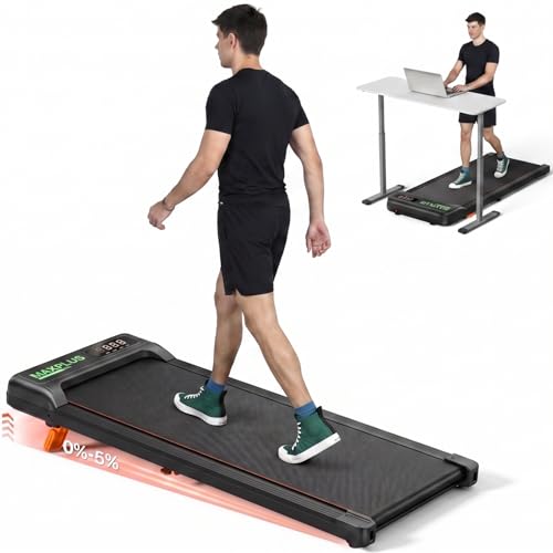 MAXPLUS Portable Walking Pad with 5% Incline & Remote