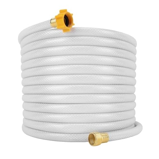 Mangueira de água potável Camco TastePURE de 15 metros – sem chumbo e BPA (22753)