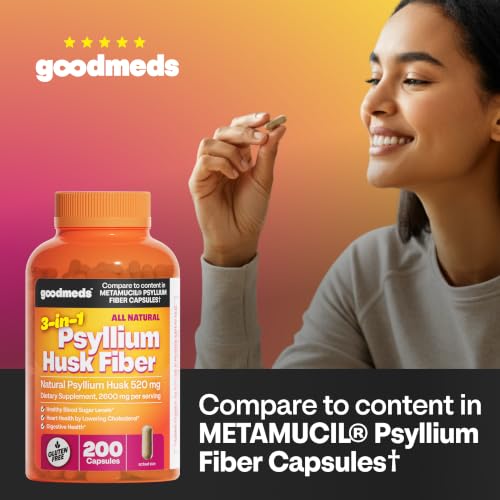 GoodMeds Psyllium Husk Capsules