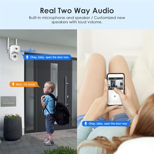 Cámaras de vigilancia IP inteligentes para cuidar tu hogar con visión a color 6